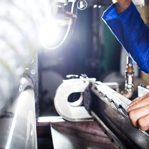 A photograph of a industrial work